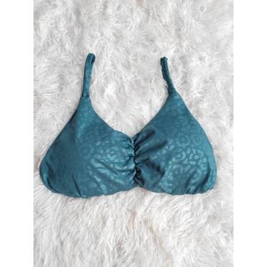 Imagem de Top Franzido com Bojo Removivel Top Fitness Academia Treino - PIJAMAS 