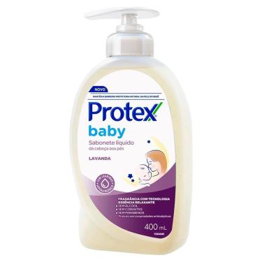 Imagem de Sabonete Líquido Protex Baby - 400ml da Cabeça aos Pés Lavanda