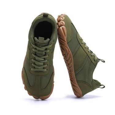 Imagem de Sapatos de caminhada RUFONE Barefoot para mulheres e homens - sola ant