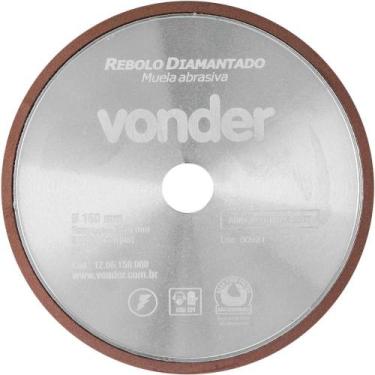 Imagem de Rebolo Diamantado Para Afiação de Serras, 150 mm, Vonder OstenVonder