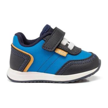 Imagem de Tênis Infantil Klin Walk Baby Ortopédico 453.101 Masculino, 17, MARINH