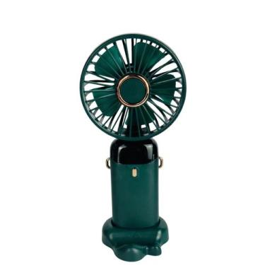 Imagem de Mini Ventilador Portátil 5 Velocidades C/ Suporte De Celular - Top Uti
