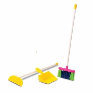 Imagem de Brincando de Casinha Kit Limpeza 3 Peças Nig - Nig Brinquedos