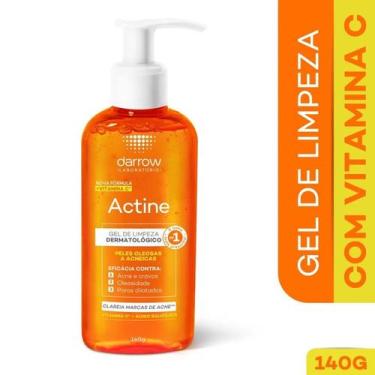 Imagem de Gel de limpeza facial actine sabonete liquido 140ml - DARROW