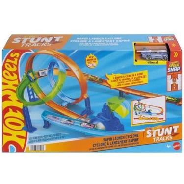 Imagem de Hot Wheels Pista Action Ciclone Lançamento Rapido Mattel JHK73