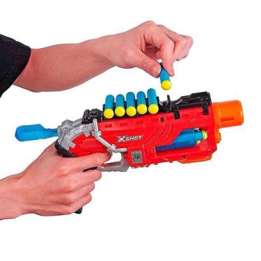 Imagem de Lançador de Dardos Zuru X-Shot Attack Dino Striker Vermelho - 5552 - C
