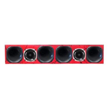 Imagem de Caixa corneteira 4x2 driver tweeter 150w unlike 500 - LIKE PARTS, VERM