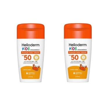 Imagem de Kit 02 Protetor Solar Infantil Helioderm FPS50  Kley Hertz