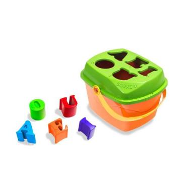 Imagem de Brinquedo Didático de Encaixar Maletuxo com Letras Ref. 3036 - Cardoso