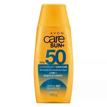 Imagem de Protetor Solar Care Sun 2 Em 1 Rosto e Corpo Fps50 200g - Avon - Avon 