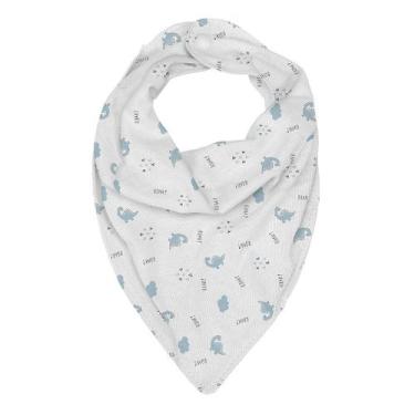 Imagem de BABADOR BANDANA BUBLIM MALHAS DINO - Acessório para Bebê - INCOMFRAL