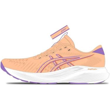 Imagem de Tênis ASICS GEL-Excite 11 - Feminino - Laranja/Roxo, 35