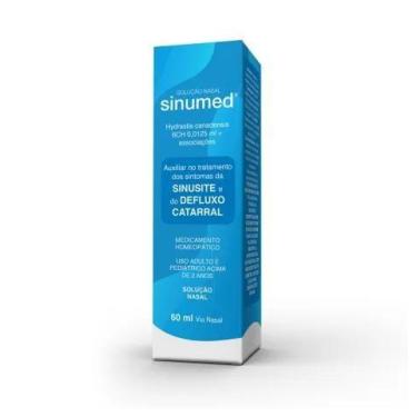 Imagem de Sinumed Solução Nasal 60ml para Tratamento de Sinusite - Almeida Prado