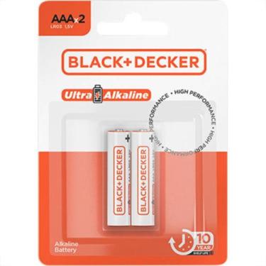Imagem de Black Pilha B&D Ultra Alkalin.Aaa Lr3 C/2 - DEWALT