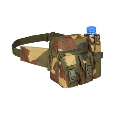 Imagem de Bolsa Tática Masculina Impermeável De Nylon Para Cintura, Caminhada, A
