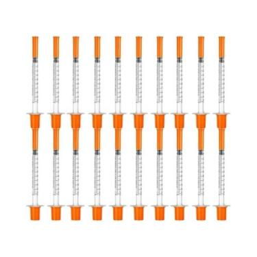 Imagem de Seringas Veterinárias Plásticas Descartáveis De 0,5ml E 1ml Com Agulha