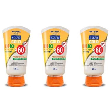 Imagem de Kit 3un Protetor Solar C/ Repelente FPS 60 Toque Seco Proteção Diária 