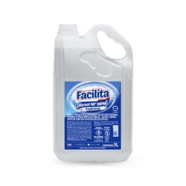Imagem de Álcool Líquido 46,2 Tradicional 5L Facilita