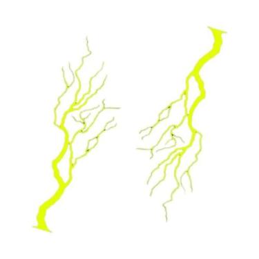 Imagem de Adesivos De Vinil Lightning Para Motocicletas: Decalques DIY Para Tanq