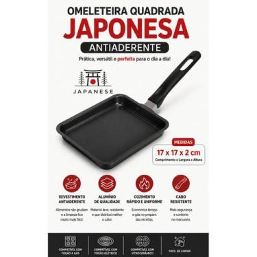 Imagem de Omeleteira Quadrada Japonesa 17cm Antiaderente para Tamagoyaki - Jolly