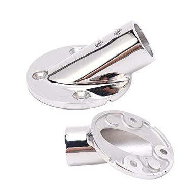 Imagem de Encaixe de corrimão de barco, acessórios de corrimão de aço inoxidável resistente à corrosão para acessórios de iates(22mm)