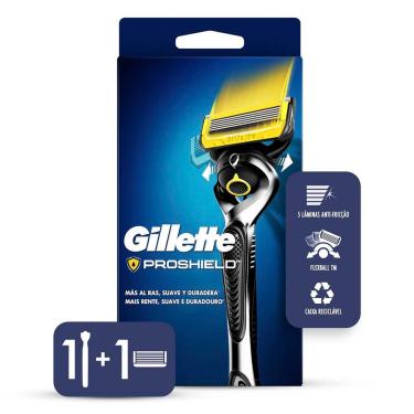 Imagem de Aparelho de Barbear Gillette Fusion Proshield com 1 unidade 1 Unidade