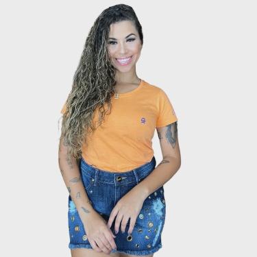 Imagem de Camiseta T-Shirt Feminina Básica 100% Algodão - ox Horn