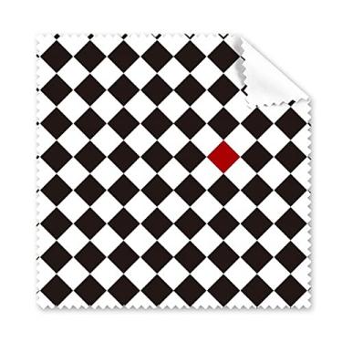 Imagem de Rhombus Line Art Grain Illustration Pattern Pano de limpeza para tela de telefone, 5 peças