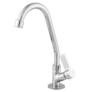 Imagem de Torneira Cozinha Bancada B. Móvel Alta Luxo Metal 1169 C-65