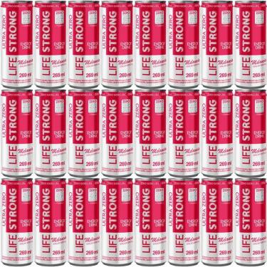 Imagem de Energético Life Strong Energy Drink 24 Unidades Melancia
