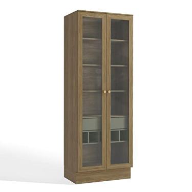 Imagem de Cristaleira Kappesberg 22 Botanic M628 Nogueira Verde