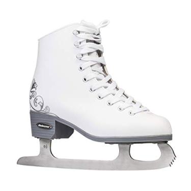 Imagem de Bladerunner Ice da Rollerblade Allure Patins femininos para adultos, branco, patins de gelo, tamanho 39