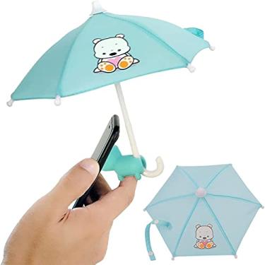 Imagem de Maogear Guarda-chuva de Telefone Mini com Suporte de Ventosa Ajustável Universal, Guarda-sol Anti-reflexo (Estilo 4)
