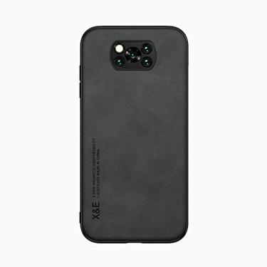 Imagem de Kepuch - Case para Xiaomi Poco X3/X3 NFC - Preto, Uretano Termoplástico + PC, Sem Tema, Compatível com Carregamento Sem Fio, Acessa Portas e Botões