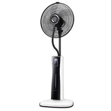 Imagem de Yajun Ventilador elétrico Ventilador de névoa de água Ventiladores de Ar Condicionado Controle Remoto 12h Temporização Doméstico Escritório Umidificador de Ar 40 cm, A