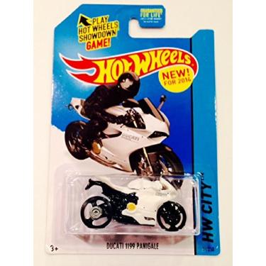 Imagem de Hot Wheels, 2014 HW City, Ducati 1199 Panigale [Branco] 36/250