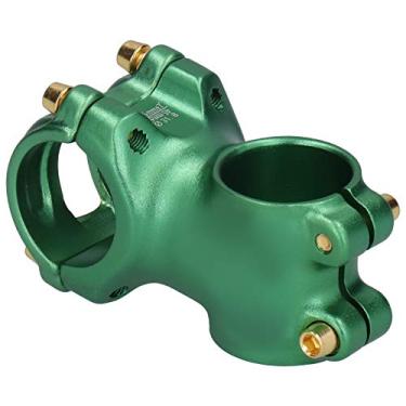 Imagem de Junlucki Liga de alumínio 31,8 mm haste para bicicleta de montanha, haste de bicicleta, 7 graus para bicicleta de estrada (verde)