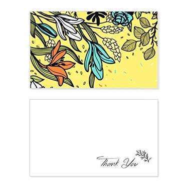 Imagem de Arte moderna, lírios, flores, plantas, desenho, cartão de agradecimento, papel de aniversário, agradecimento de casamento