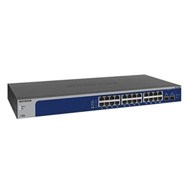 Imagem de Interruptor Ethernet sem gestão Netgear de 5 portas 10G multi-Gigabit, 24 portas | 10G + Multi | 2 SFP+, Smart Managed Plus