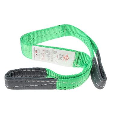 Imagem de Esquirla Reboque de Elevação Plana Do Estilingue Poliéster Da Corda Da Correia, 1 metro 1 tonelada