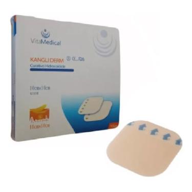 Imagem de Curativo Hidrocolóide Fino 10x10 Cm (10 Unidades) Vitamedical