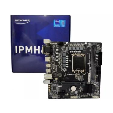 Imagem de Placa Mãe PCWARE IPMH610G Chipset H610 Intel LGA 1700 mATX DDR4