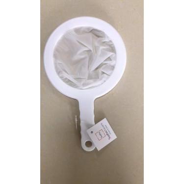 Imagem de Sasha Square Coador de malha de nylon ultrafino para cozinha, peneira de plástico, colher de filtro de malha fina para leite de soja, café, leite, iogurte, suco, kefir, mel, vinho, coladores de cocina