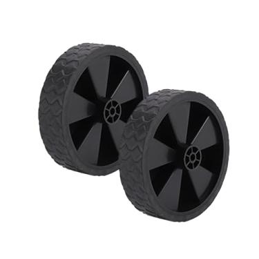 Imagem de IEUDNS 2x roda de carrinho de compras bagagem mala roda resistente ao desgaste em movimento peças de reposição portátil rodas rodízios de viagem, 5 polegadas 151g