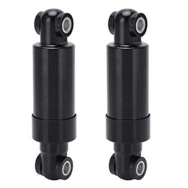 Imagem de 2 Pçs Amortecedor Preto 750lbs 110mm Liga De Aço à Prova De Ferrugem Para Scooter Dobrá...