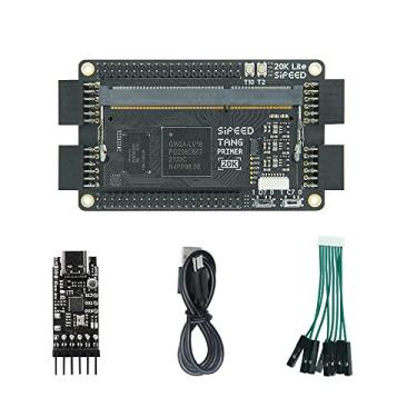 Imagem de youyeetoo Sipeed Tang Primer 20K FPGA placa de desenvolvimento MCU, com LUT4, porta PMOD *4, para RISC-V e desenvolvimento integrado (Versão Ext-Board Lite)