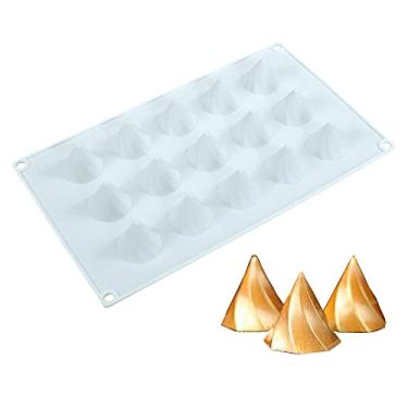 Imagem de mostsom Moldes de silicone moldes de chocolate, moldes de chocolate para biscoitos doces, moldes perfeitos para Oreos cobertos de chocolate, cupcake, doces, pudim, mini fabricação de sabão (Picos C)