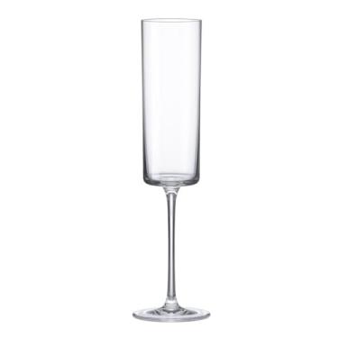 Imagem de Jogo C/06 Taças De Cristal Espumante 170ml Minimal Classic Oxford Alumina Crystal