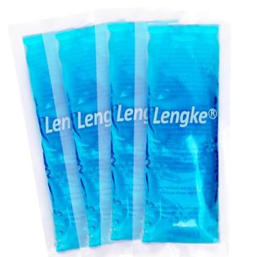 Imagem de Leng Ke Ice Pack aprovado pela TSA para viagens, pacotes de gelo pequenos, bolsas de gelo reutilizáveis para medicamentos, adequado para a maioria dos estojos de viagem com refrigerador de insulina (4