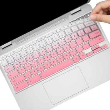Imagem de Capa de teclado para Acer Chromebook 314 514 CB314-4HT CB514-3H/3HT, Chromebook Plus Enterprise 514 CBE574-1/CBE574-1T, Chromebook 515 CB515-2H/CB515-2HT CBE595-1/CBE595-1/CBE595-1/CBE599 5-1T -